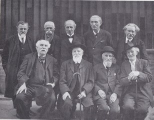 Vétérans de la Commune au banquet du 18 mars 1929 - Du livre de Jean Braire "Sur les traces des communards", Édition Les Amis de la Commune, 1988